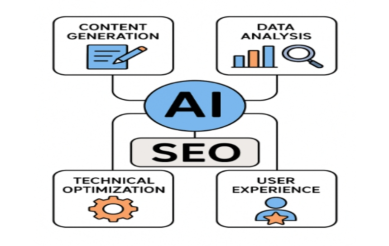 How to utilize AI to analyze data and issues in SEO